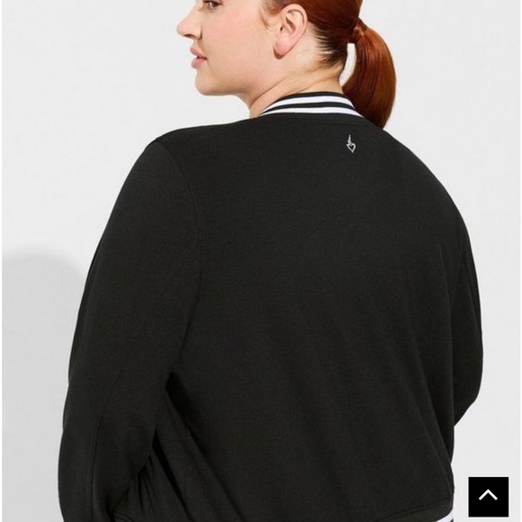 LOWEST PRICE AVAILABLE-Long Sleeve Bomber type Sweater - Picture 4 of 9